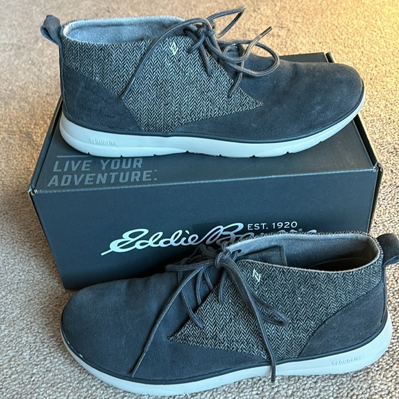 Eddie Bauer Atlas Cloudline Chukka, Size 7.5, EU38, “Raven” color, NIB - Picture 4 of 6
